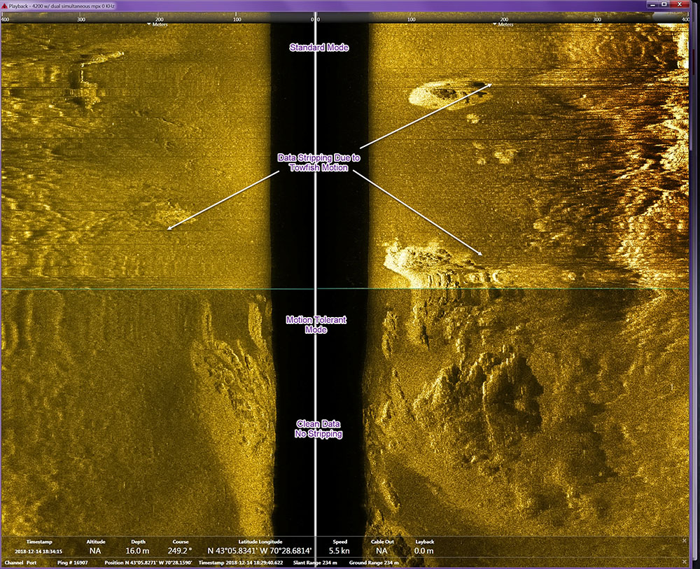 4205 Side Scan Sonar System