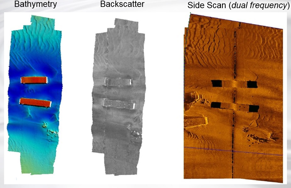 6205s2 Combined Bathymetry & Side Scan Sonar