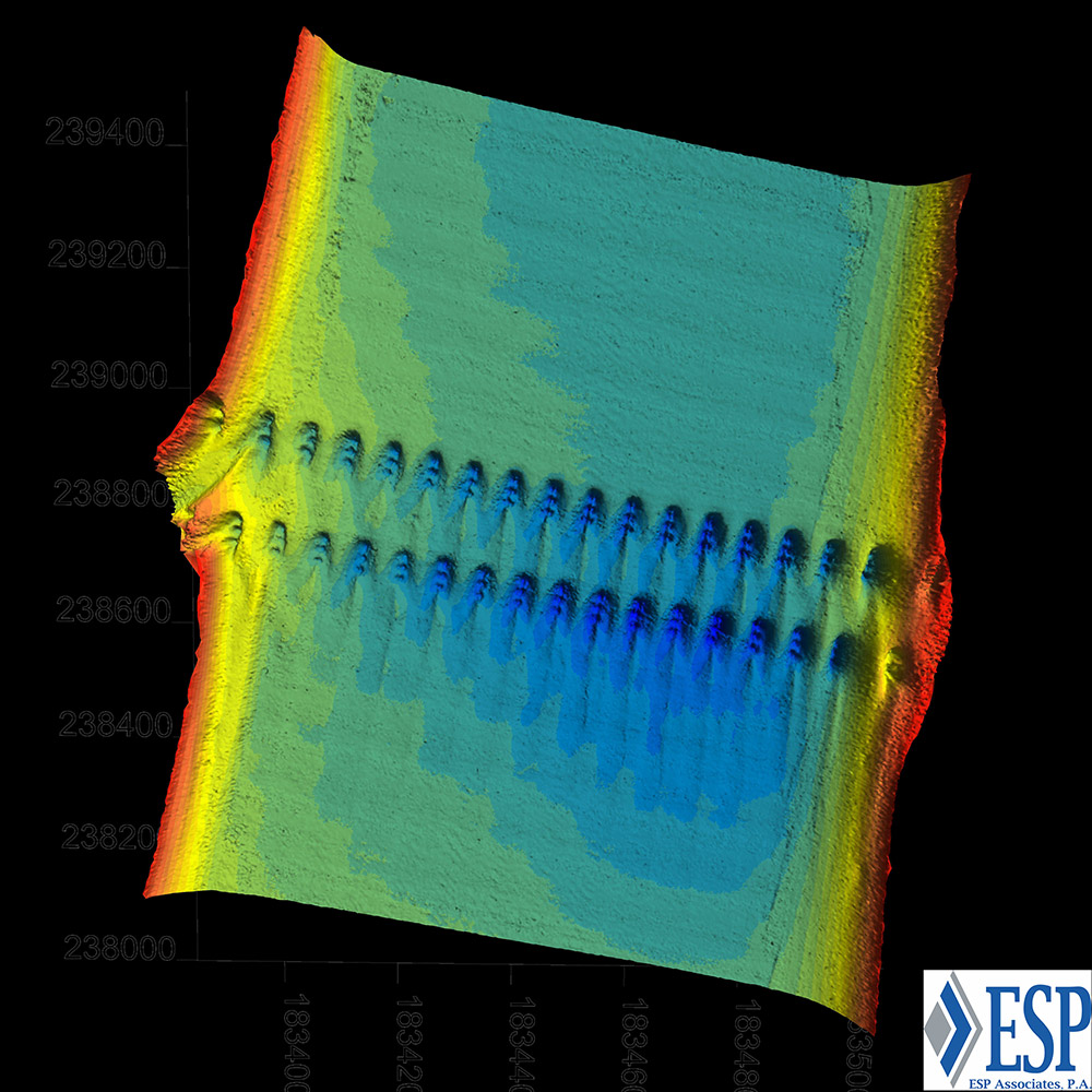 6205s2 Combined Bathymetry & Side Scan Sonar