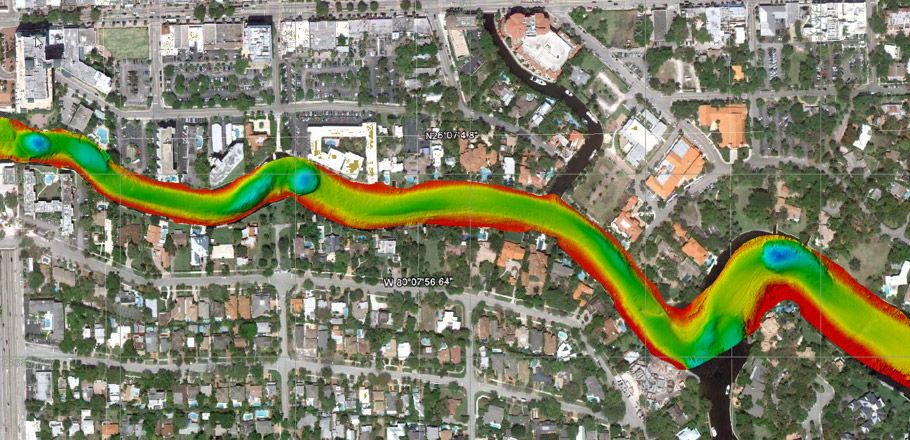 6205s2 Combined Bathymetry & Side Scan Sonar