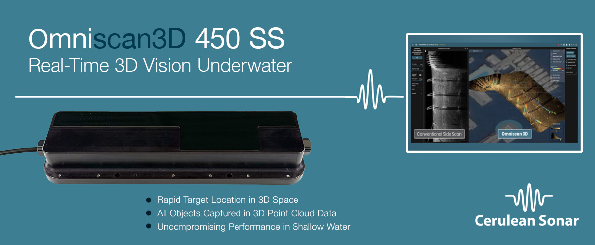 Cerulean Sonar Omniscan3d 450 SS